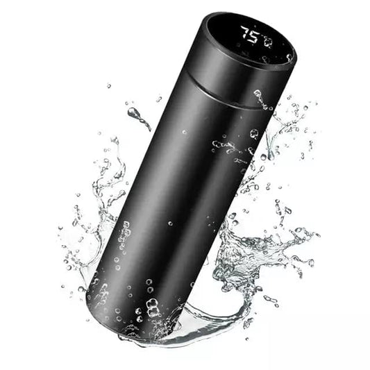 Stainless Steel Temperature Water Bottle Thermos, Double Wall Vacuum Intelligent Cup with LCD Smart Display for Office, Home, Gym, Outdoor Travel Hot and Cold Drinks