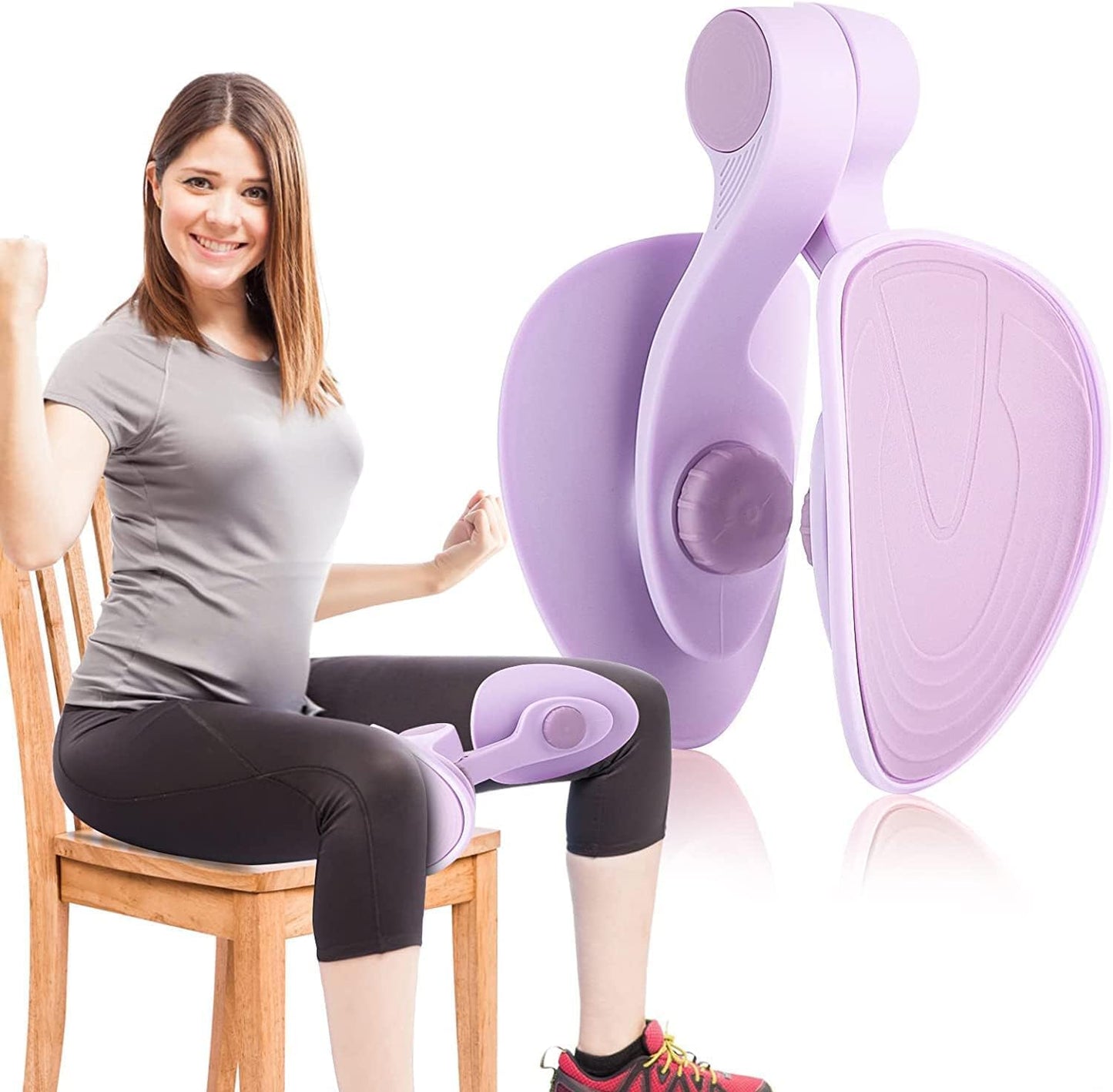 Hip & Pelvic Trainer Kegel Exerciser, Pelvic Floor Trainer, Kegel Trainer for Postpartum Rehabilitation