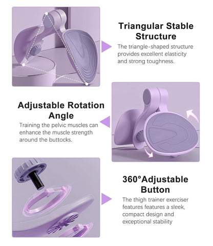 Hip & Pelvic Trainer Kegel Exerciser, Pelvic Floor Trainer, Kegel Trainer for Postpartum Rehabilitation