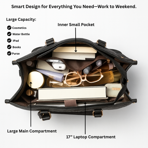 The Signature 3-IN-1 Tote Bag