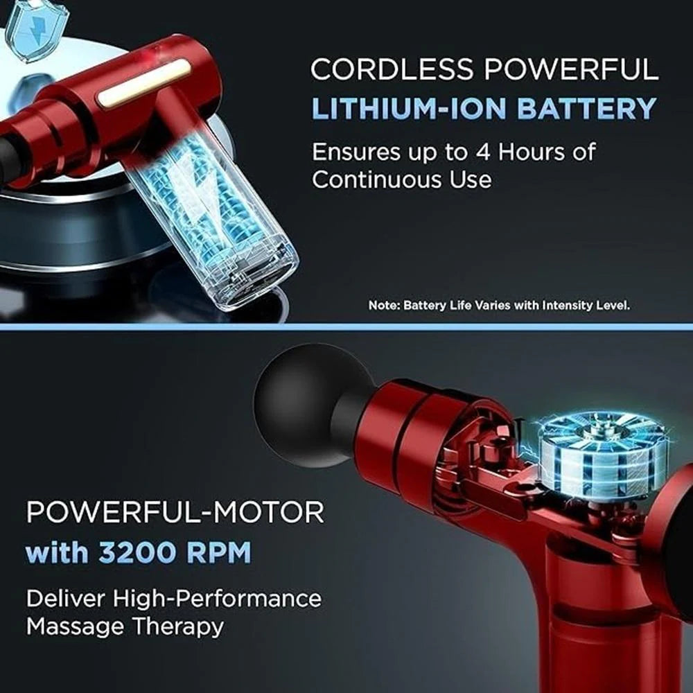 Mini Gun Massager Machine for Pain Relief