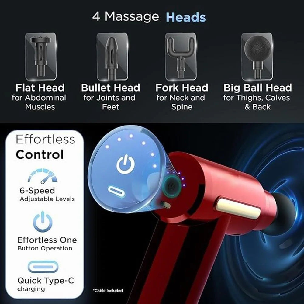 Mini Gun Massager Machine for Pain Relief